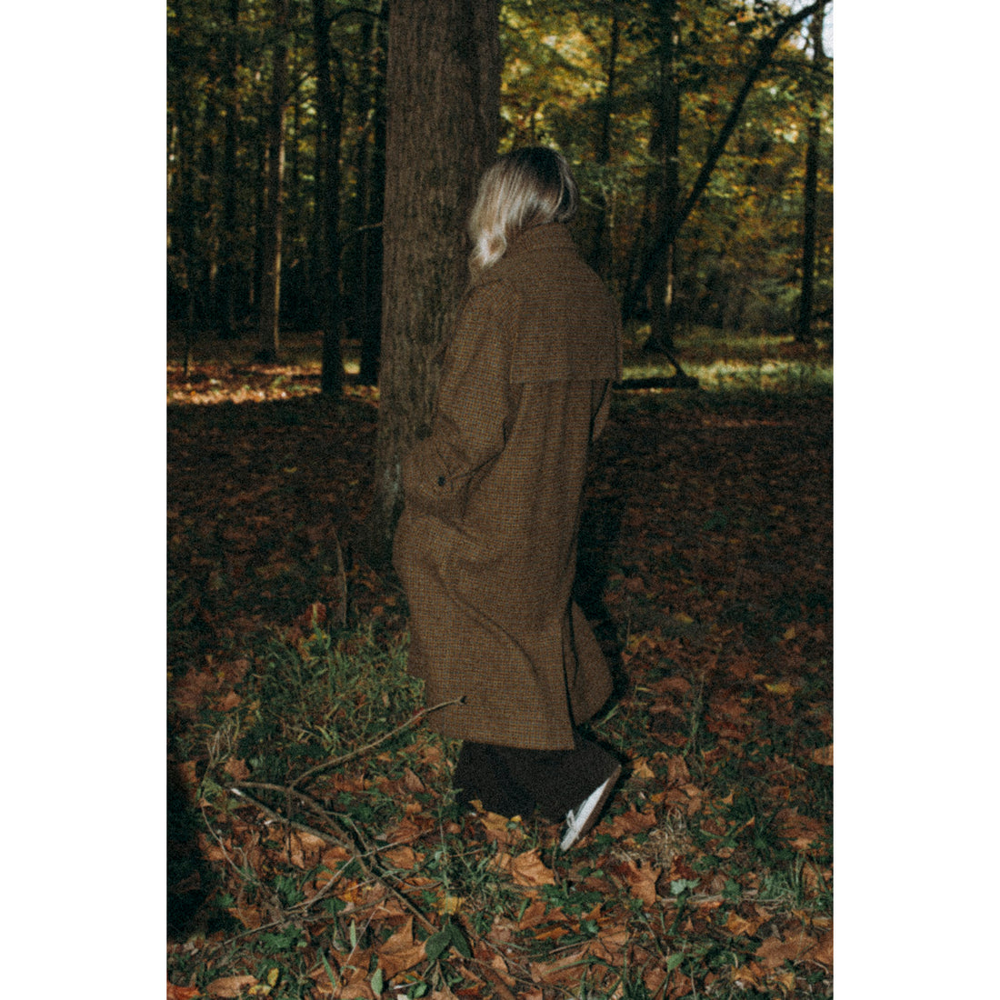 Henrik Vibskov Hands Down Coat in Pied De Poule
