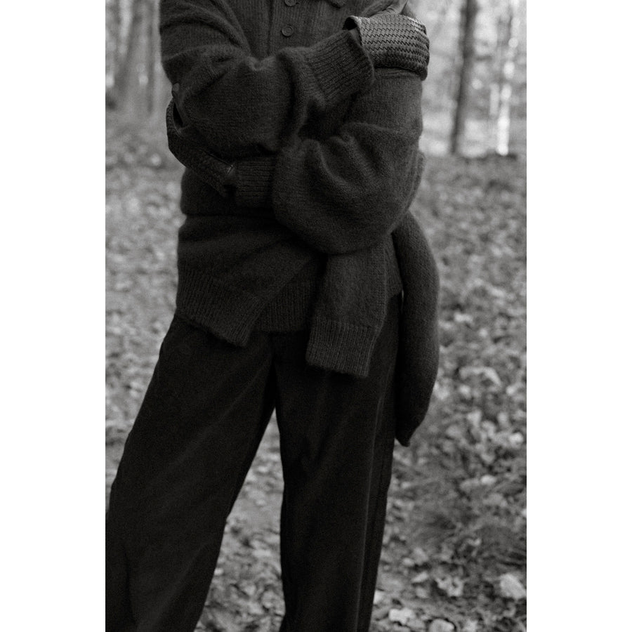 Studio Nicholson Dune Shirt in Espresso