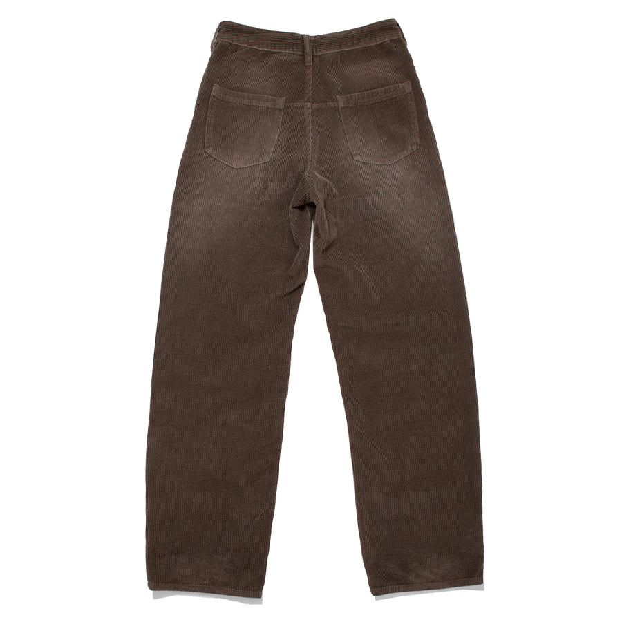 Kallmeyer Column Leg Jean in Mink Distressed Corduroy