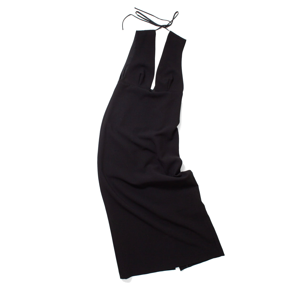 black polyester dress Rachel Comey Genteel Dress in Black