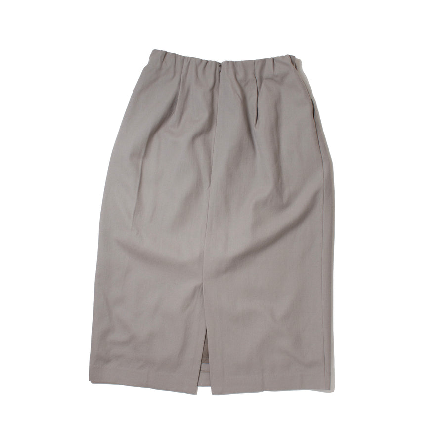 Evam Eva Wool Skirt in Grege