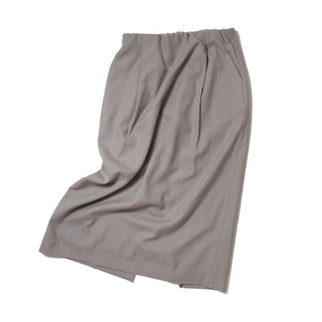 Evam Eva Wool Skirt in Grege