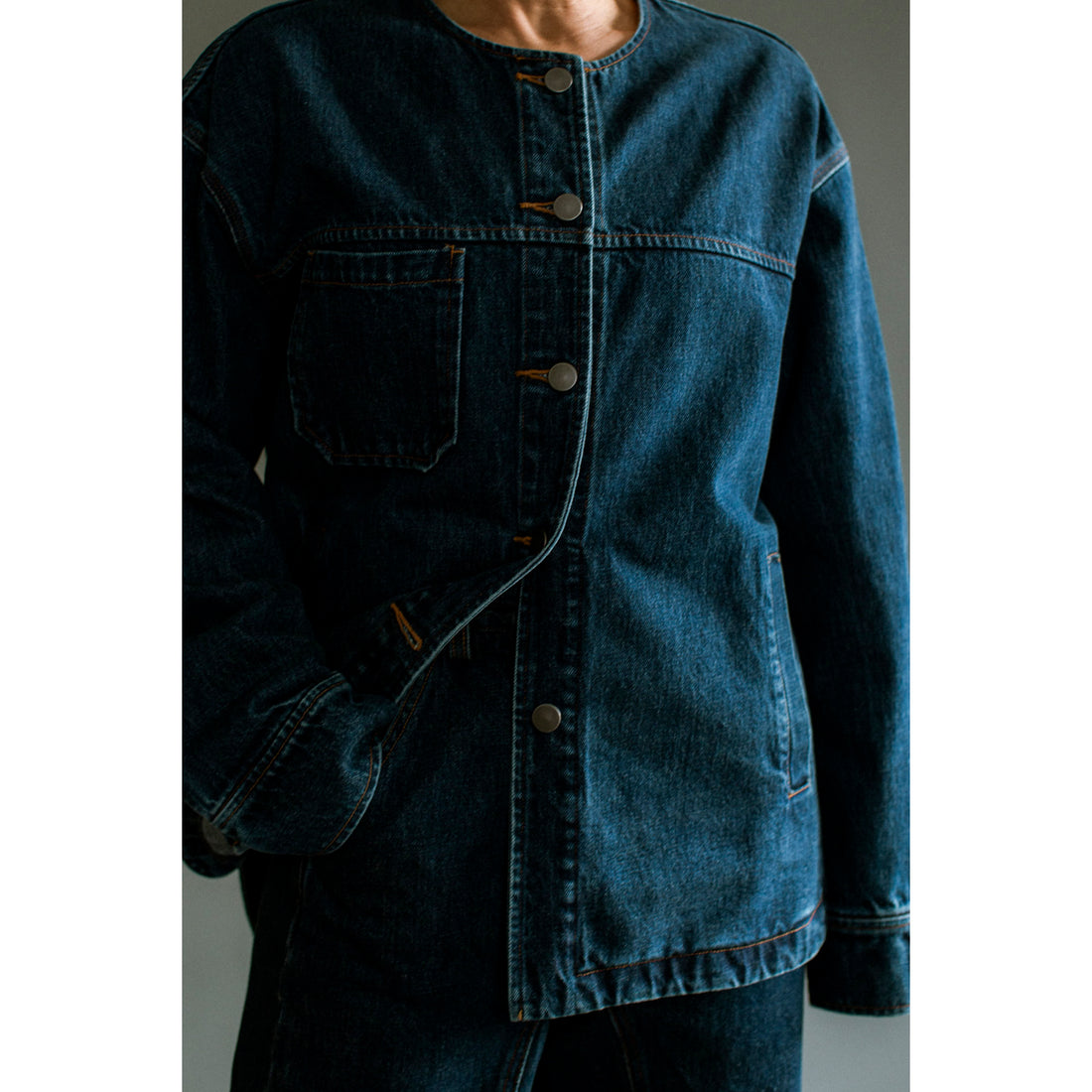 Rachel Comey Delaney Jacket in Muddy Indigo