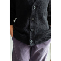 Studio Nicholson Trey Cardigan in Black