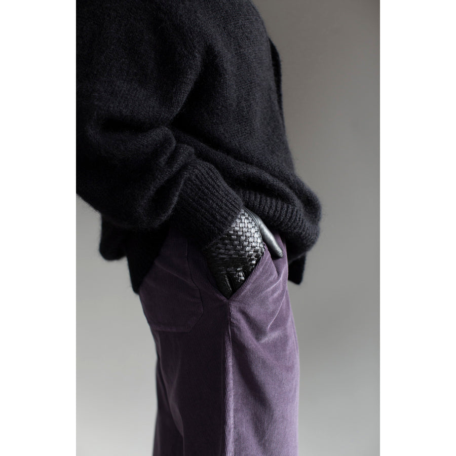 Studio Nicholson Trey Cardigan in Black