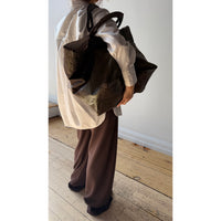 Jesse Kamm Big Bag in Brown Lacquer