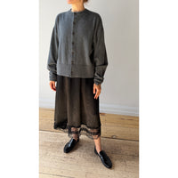 Maria McManus Gathered Skirt in Black
