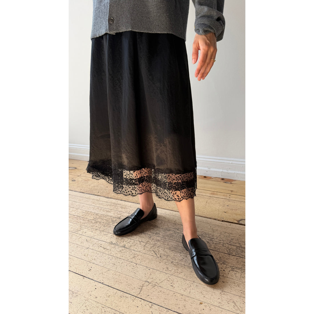 Jamie Haller Penny Loafer in High Black