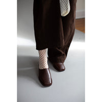 Lauren Manoogian Square Mule in Saddle