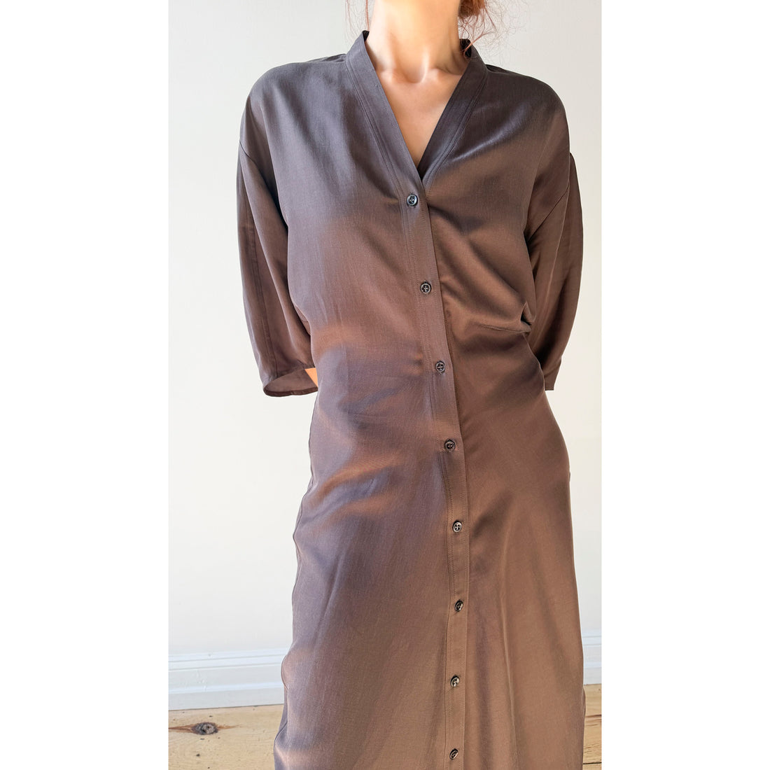 Studio Nicholson Yosha Dress in Porchini