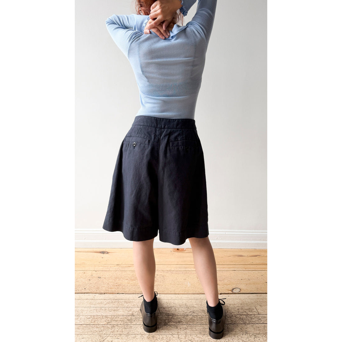 Baserange Dual Long Sleeve Tee in Pinto Blue