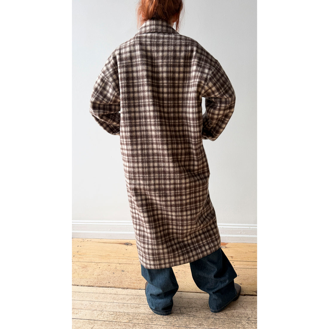 Proche Donnie Coat in Plaid