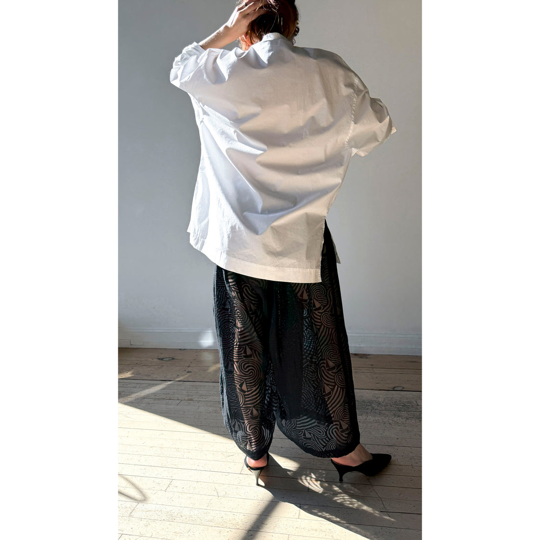 Henrik Vibskov Tommy Pants in Dark Stormy Sea