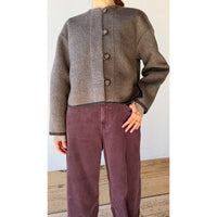 Proche Wool Cashmere Olivia Jacket in Mink