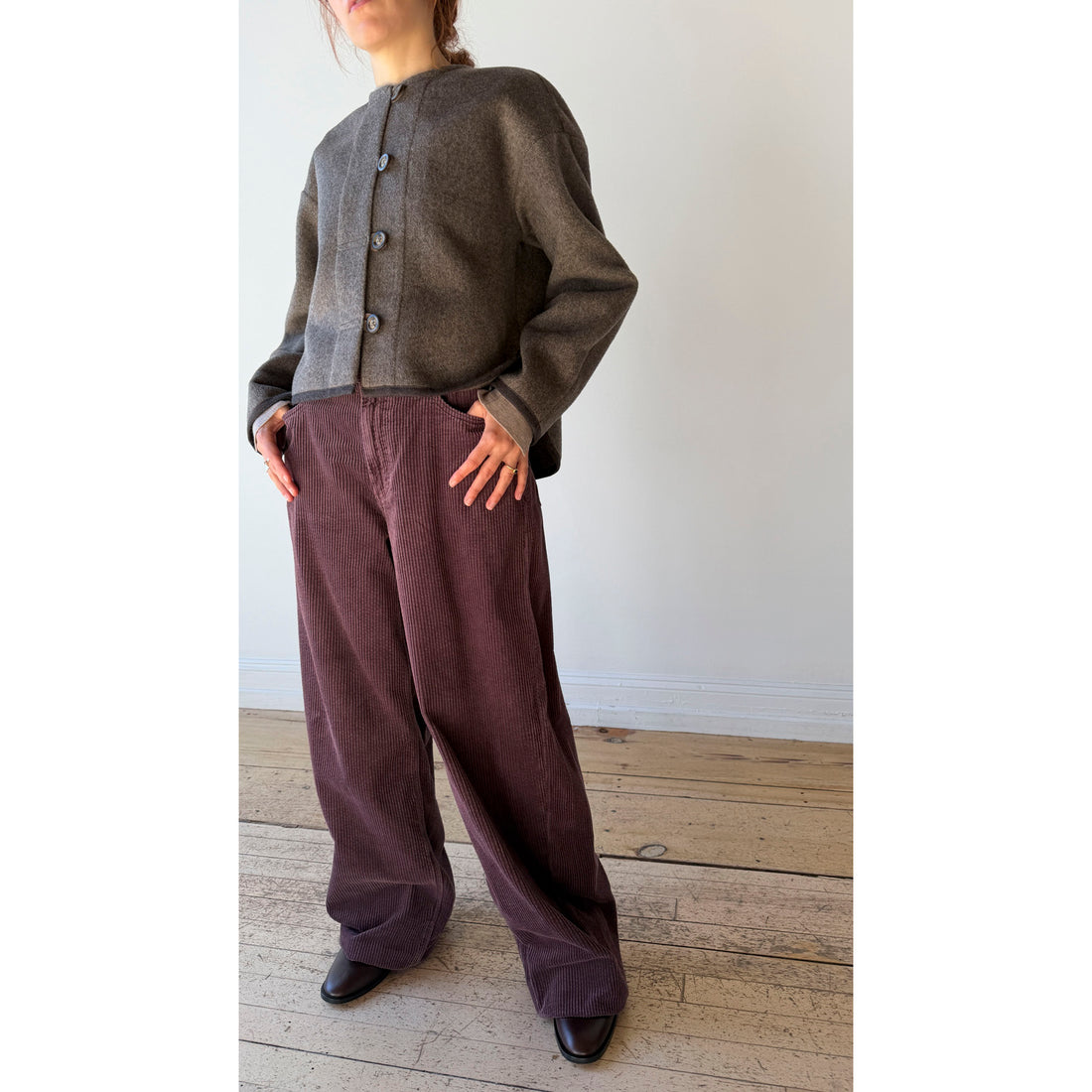 6397 Corduroy Roomy in Viola