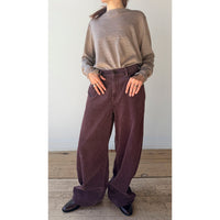 Sayaka Davis Cashmere Sweater in Toast