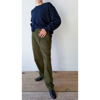 Black Crane Army Pants in Army