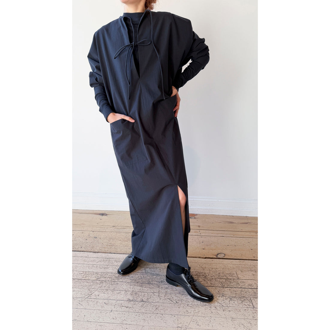 Eleph Anne Dress in Navy