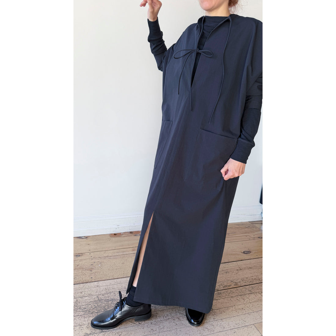 Eleph Anne Dress in Navy