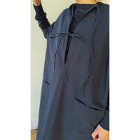 Eleph Anne Dress in Navy