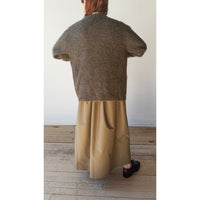 Sayaka Davis Mohair Cardigan in Ash Brown