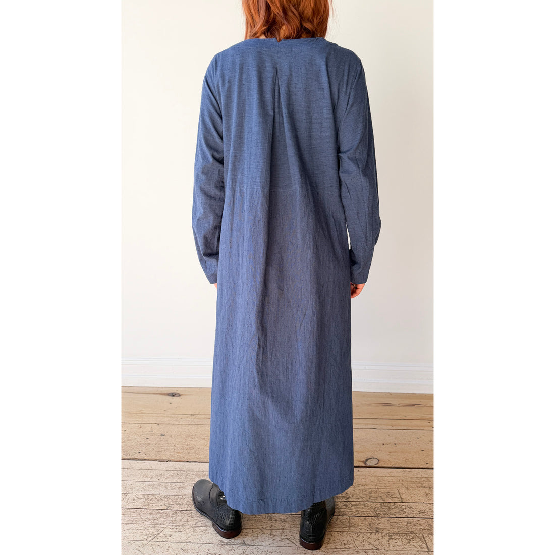 Ichi Antiquités C/L Nep Dress in Navy