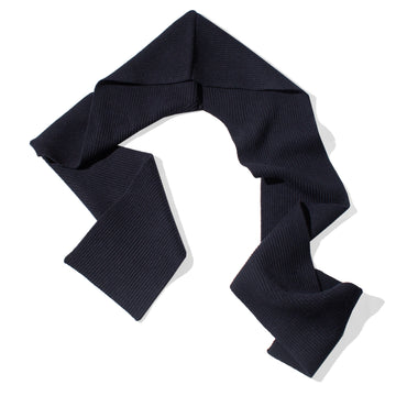 Studio Nicholson Fife Scarf in Darkest Navy