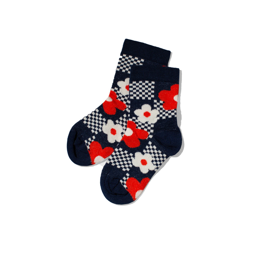 Hansel from Basel Mini Jillian Crew in Cobalt Blue