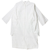 Henrik Vibskov Slip Shirtdress in White