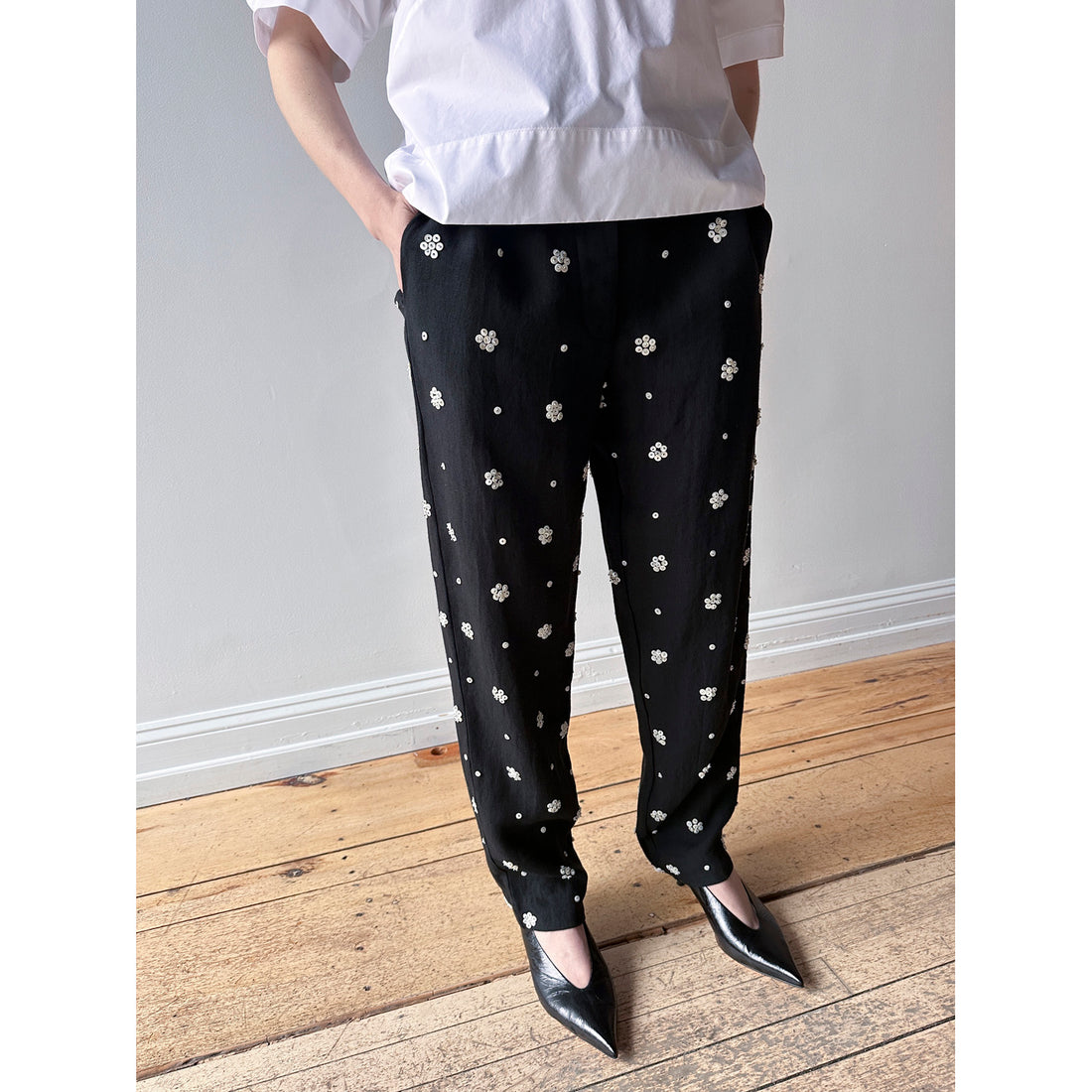 Flor Studio Ishi Pant in Moon
