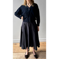 Nicholson & Nicholson Tangle Skirt in Navy