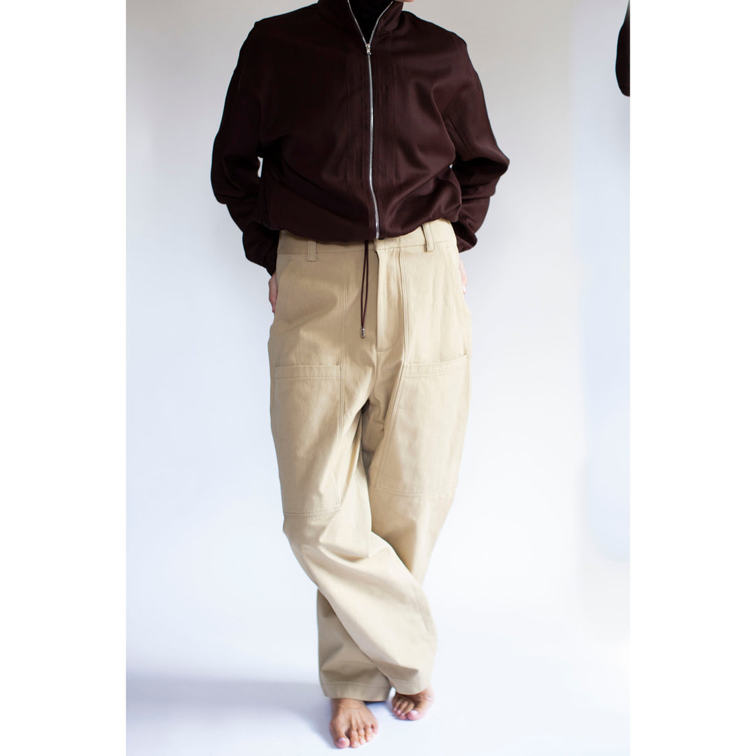 Nicholson & Nicholson Ralph Pants in Beige