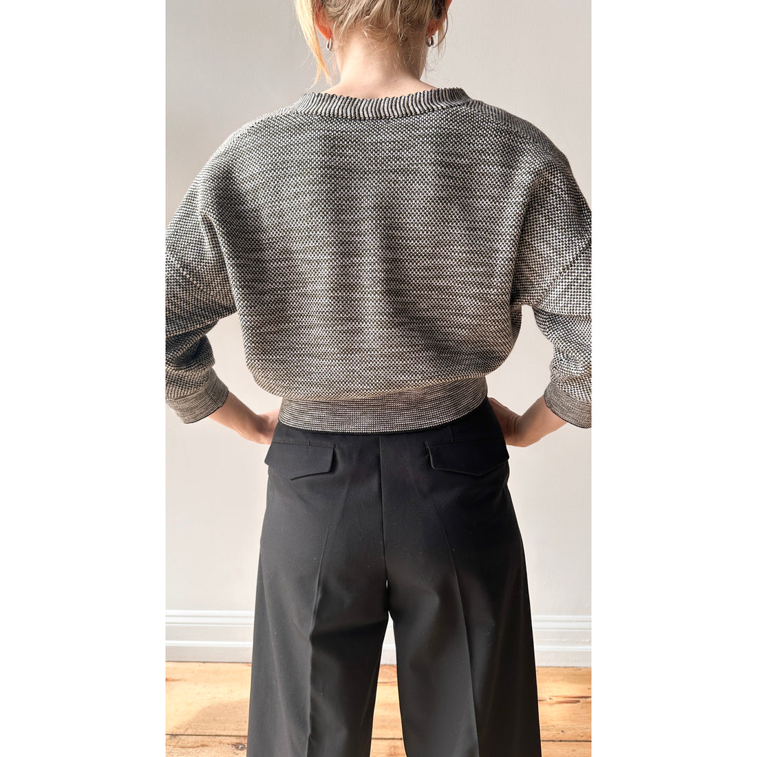 Maria McManus Pleat Front Trouser in Black