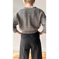 Maria McManus Pleat Front Trouser in Black
