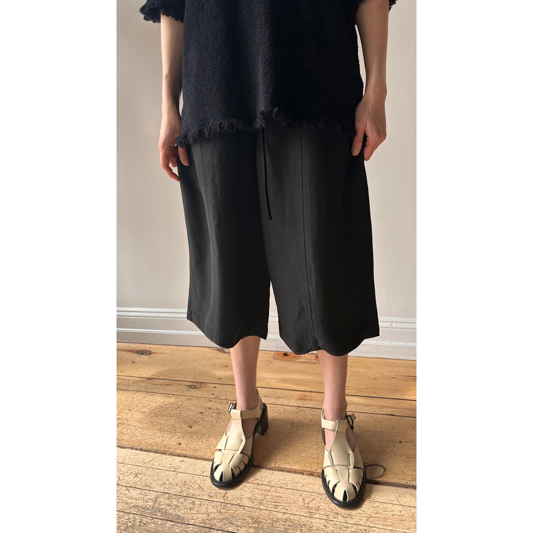 Maria McManus Basketball Culotte in Black