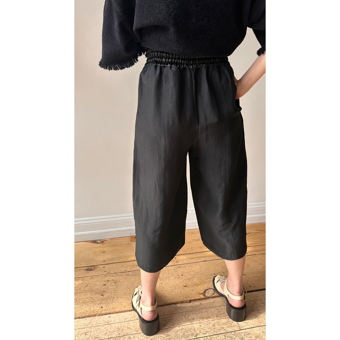 Maria McManus Basketball Culotte in Black