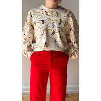 Kallmeyer Column Leg Jeans in Red