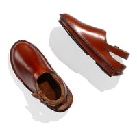 Hereu Cargol 2 Shearling Clog in Tan