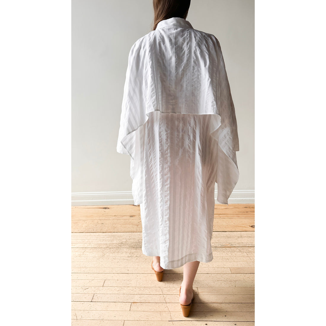 Henrik Vibskov Slip Shirtdress in White