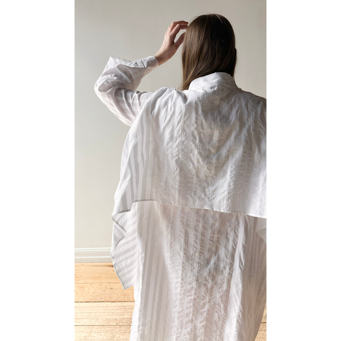 Henrik Vibskov Slip Shirtdress in White
