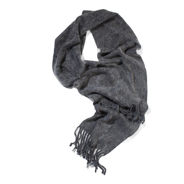 Sayaka Davis Brushed Mohair Scarf in Charcoal