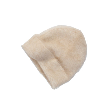 Sayaka Davis Brushed Mohair Beanie in Wheat