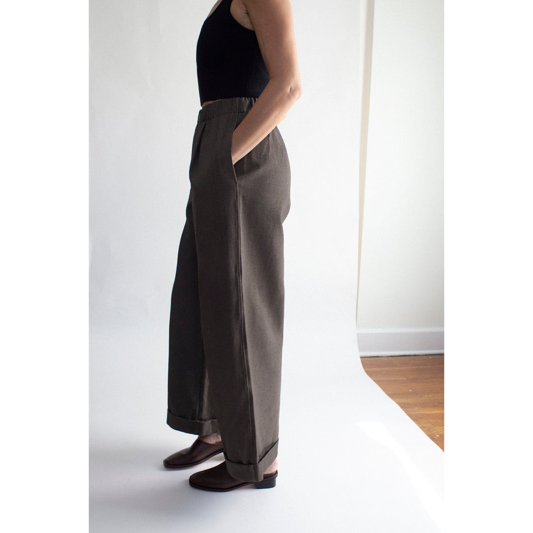 Lauren Manoogian Painted Trouser in Painted Barnwood