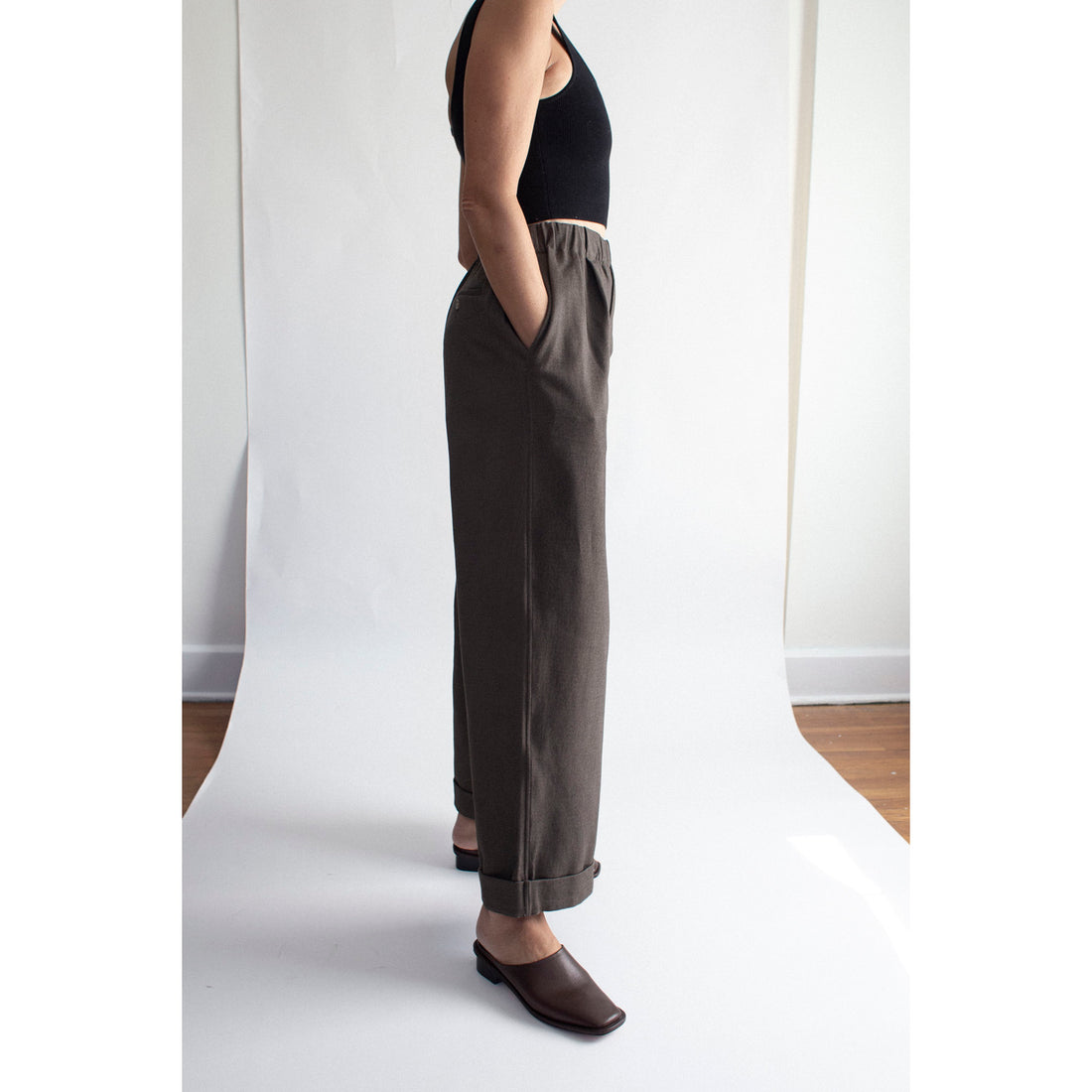 Lauren Manoogian Painted Trouser in Painted Barnwood