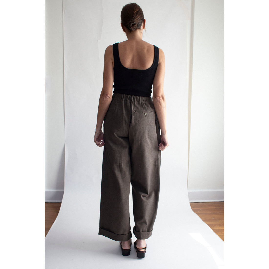 Lauren Manoogian Painted Trouser in Painted Barnwood