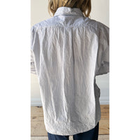 Sayaka Davis Crinkled Oversized Shirt in Stripes