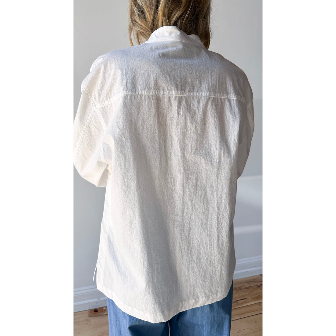Studio Nicholson Vega Shirt in Optic White