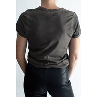 Lauren Manoogian Bias Baby Tee in Painted Barnwood