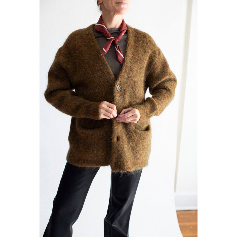 Sayaka Davis Mohair Cardigan in Spices