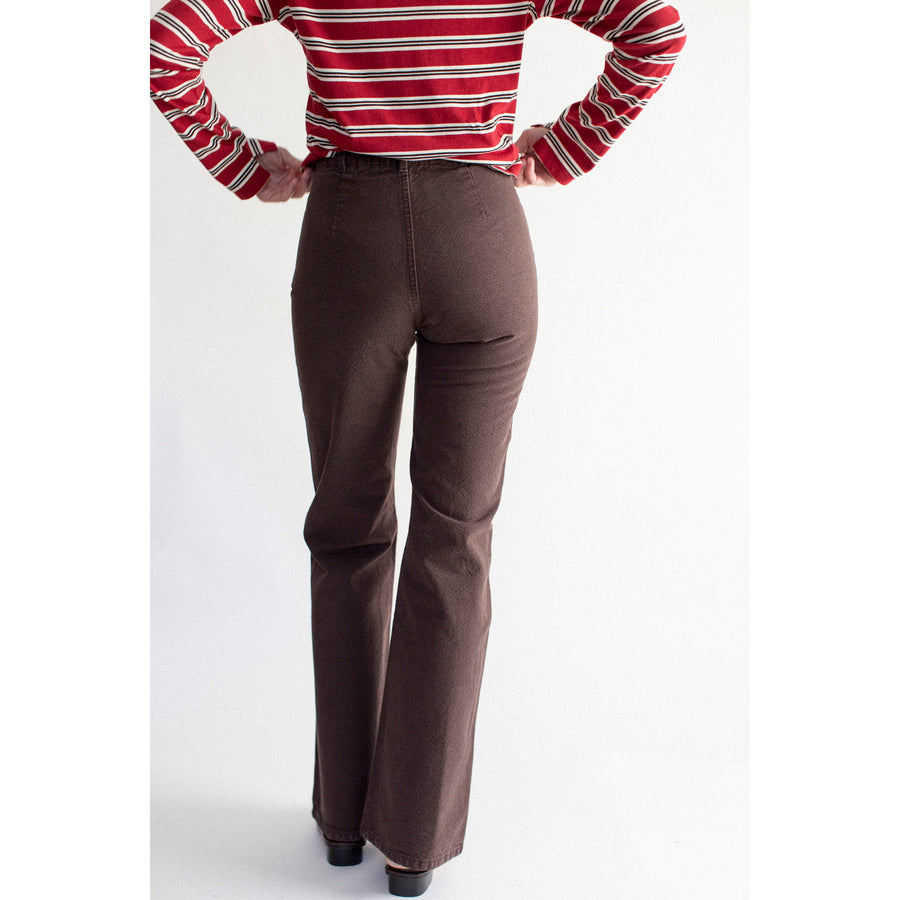 Jesse Kamm Les Deux Pants in Raisin